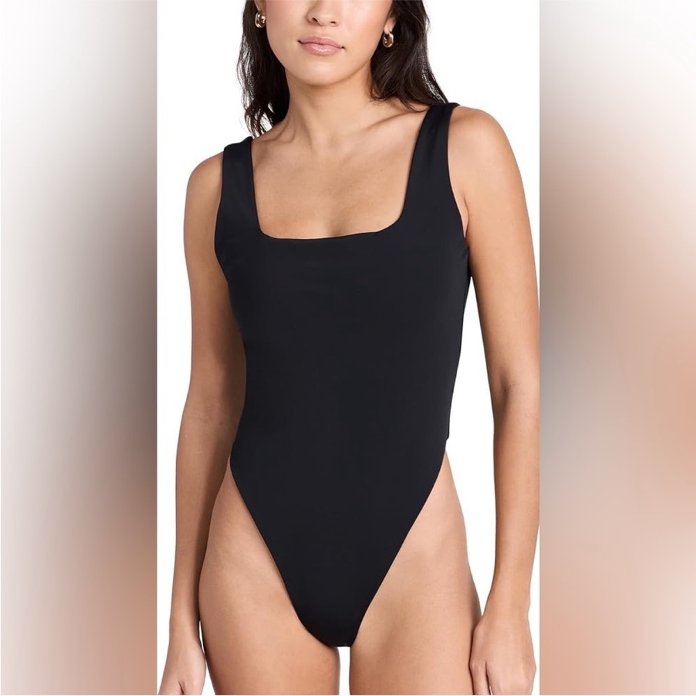 Mara Hoffman Black One-Piece Swimsuit